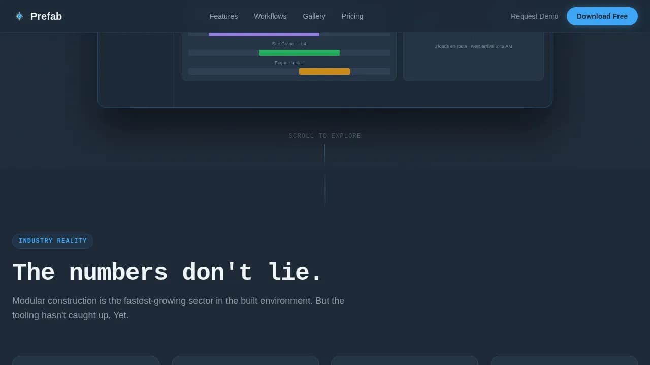 Construct — Instant Modular Building Landing Page Template
