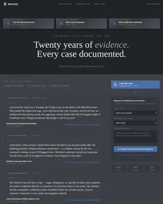 Firewatch — Trusted Defense Landing Page Template