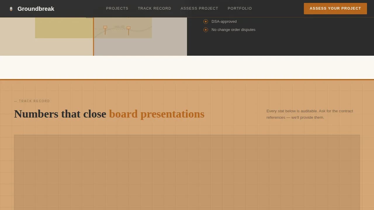 School & University Construction Directory Website Template
