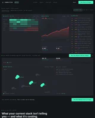 Illuminate — Cannabis Dashboard Landing Page Template