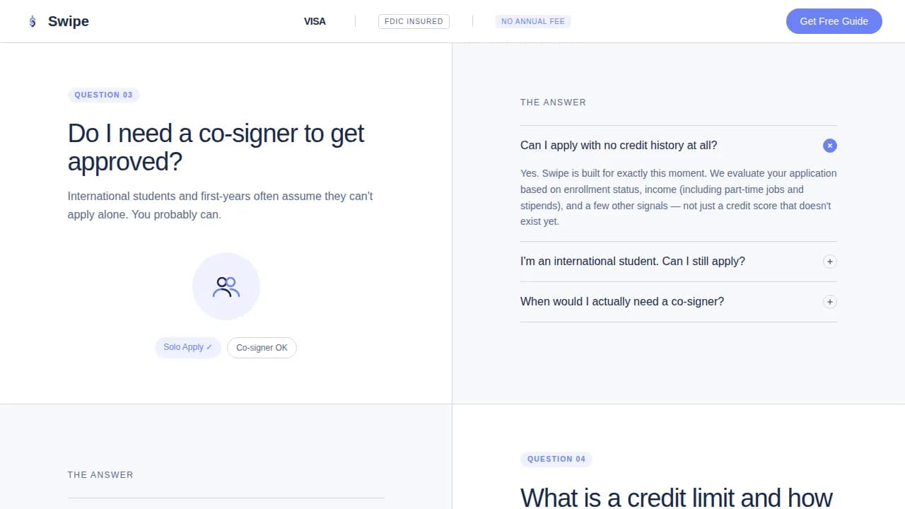 Flow — Smart Student Finance Landing Page Template