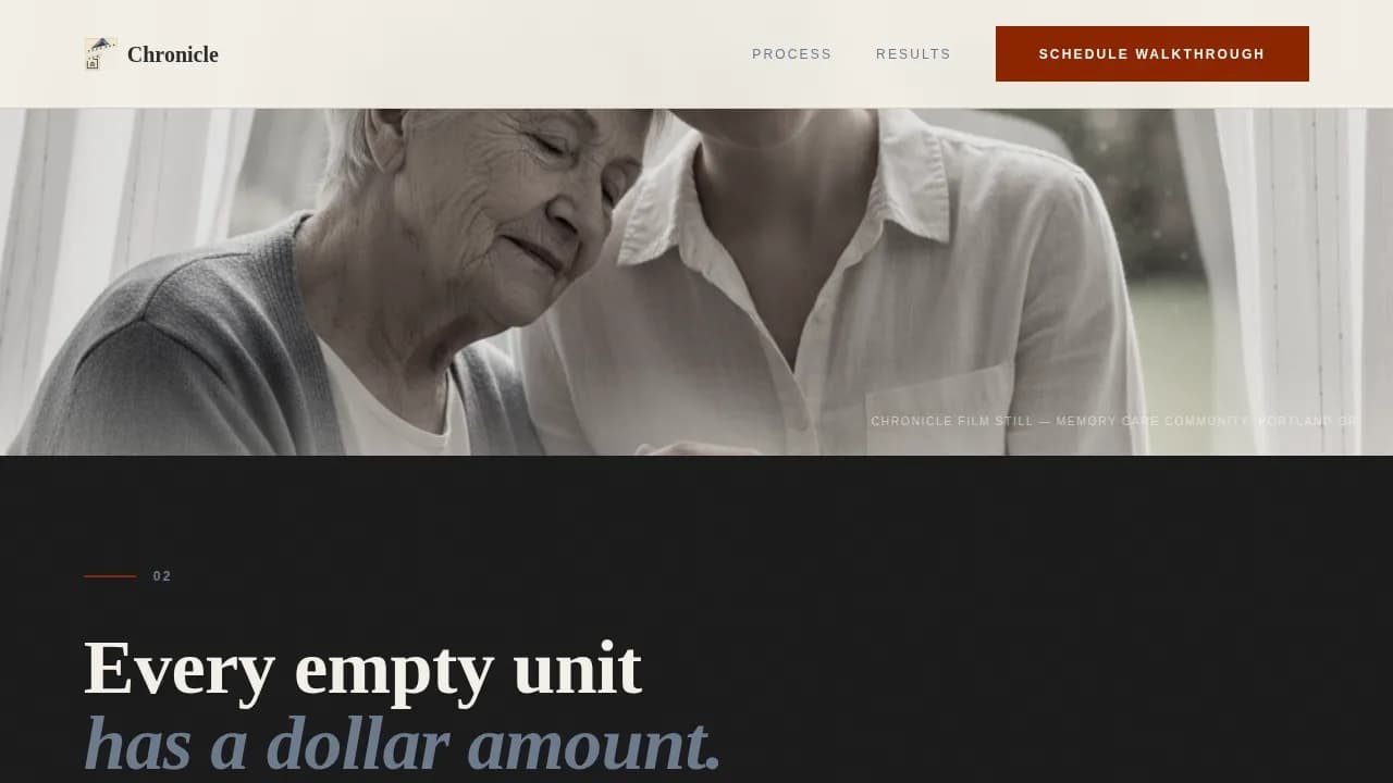 Legacy — Compassionate Senior Care Landing Page Template