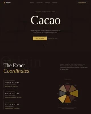 Luxe — Single-Origin Chocolate Landing Page Template