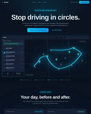 Optimize — Real Estate Landing Page Template