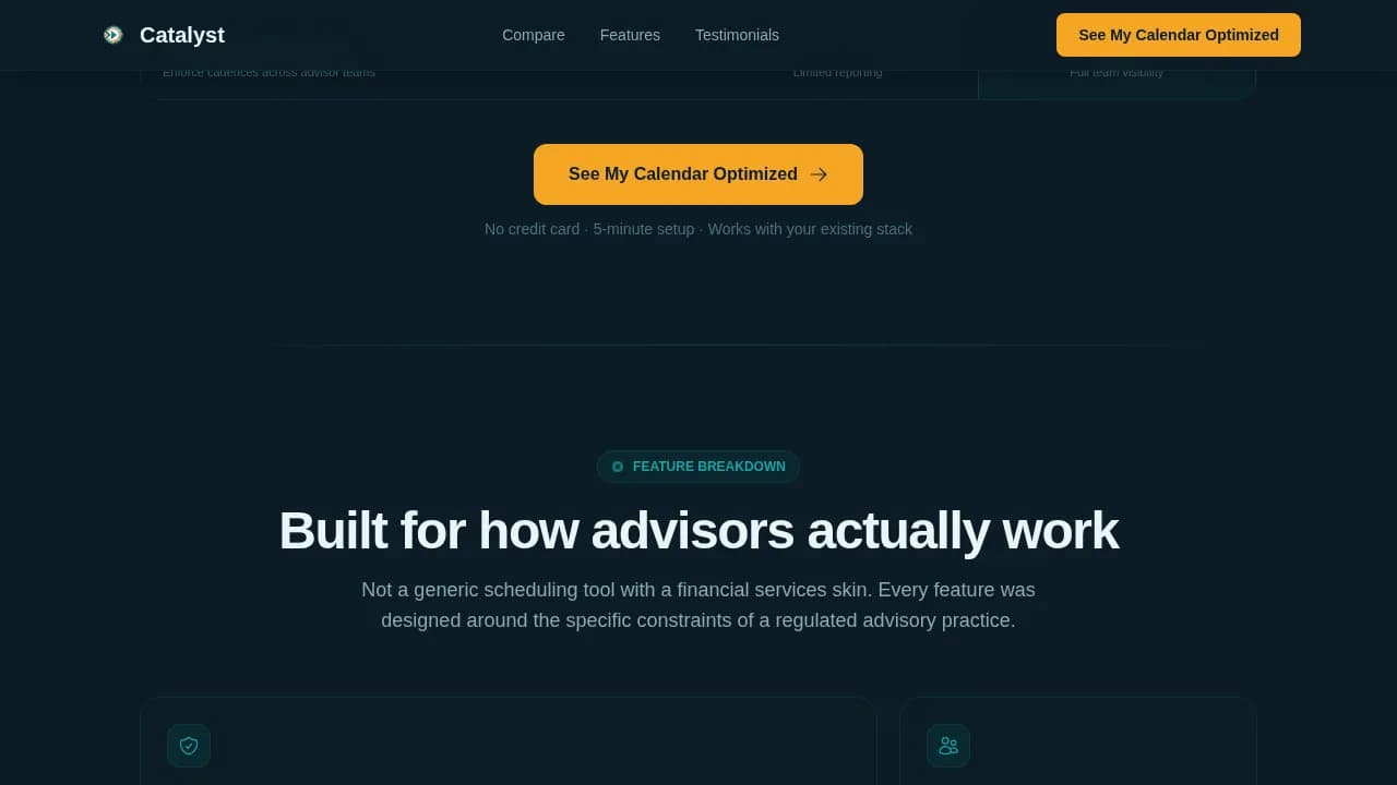 AI for Financial Reviews & Testimonials Website Template
