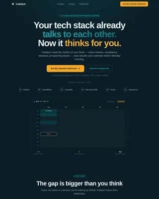 AI for Financial Reviews & Testimonials Website Template