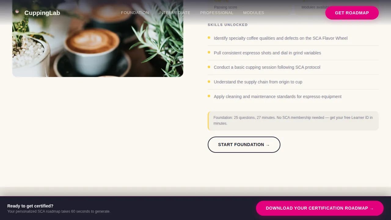 Specialized Certification & Programs Pricing Website Template