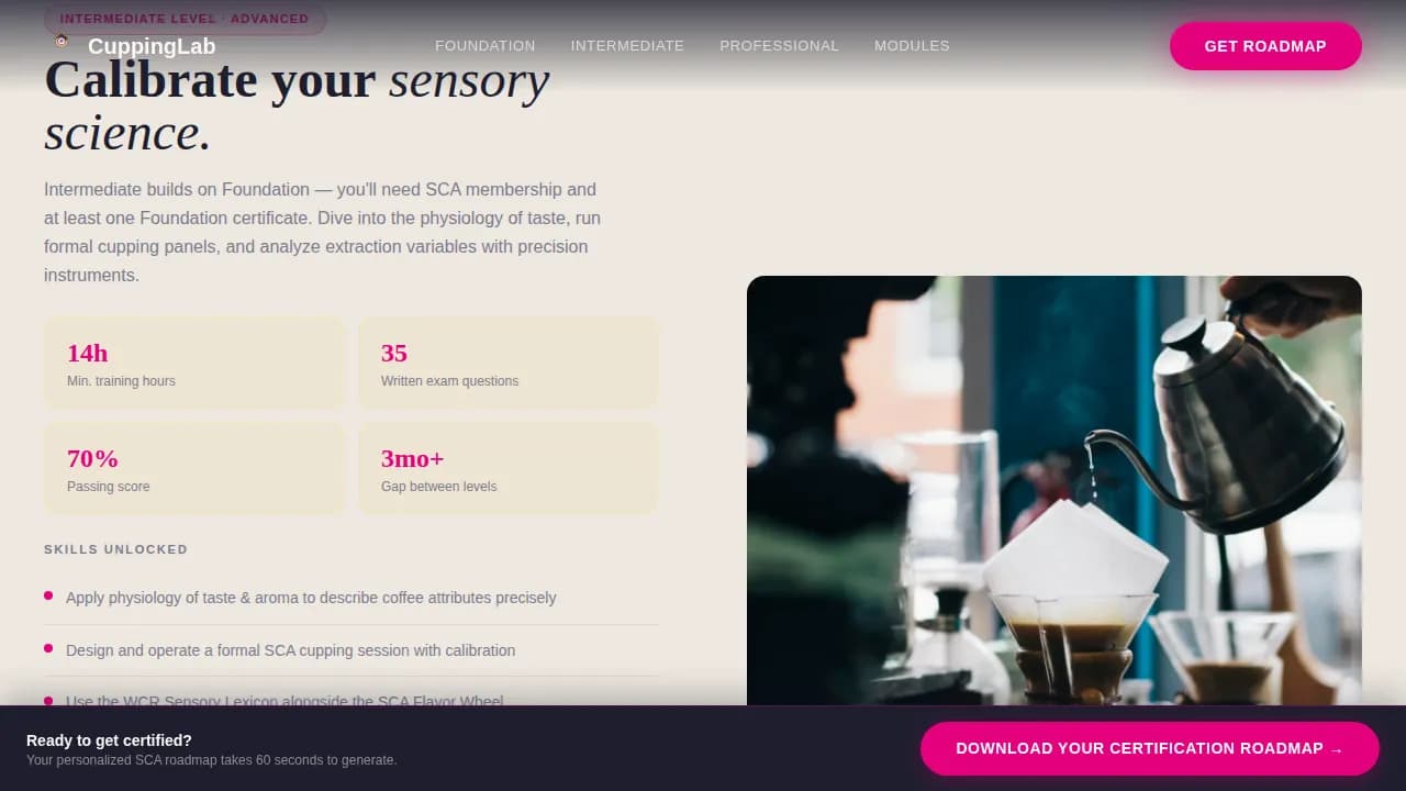 Specialized Certification & Programs Pricing Website Template