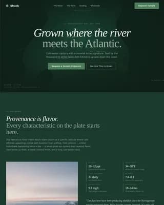 Fishery & Aquaculture Professional Website Template