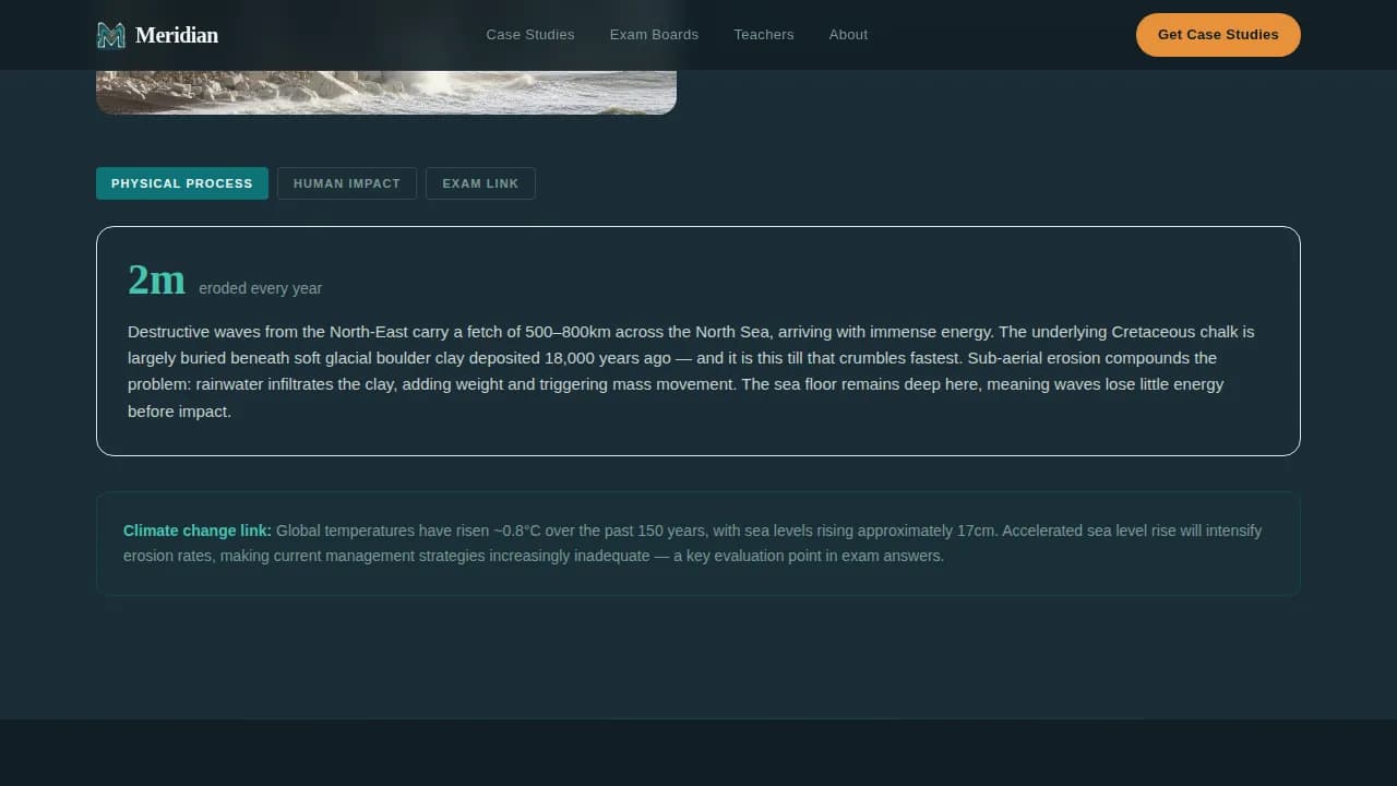 Geography Education Portfolio Website Template