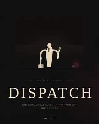 Dispatch — Bold Venture Capital Newsletter Landing Page Template