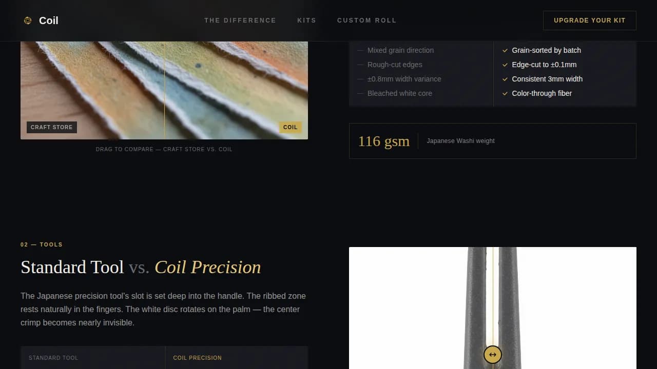 Hobby & Passion Supplies Professional Website Template