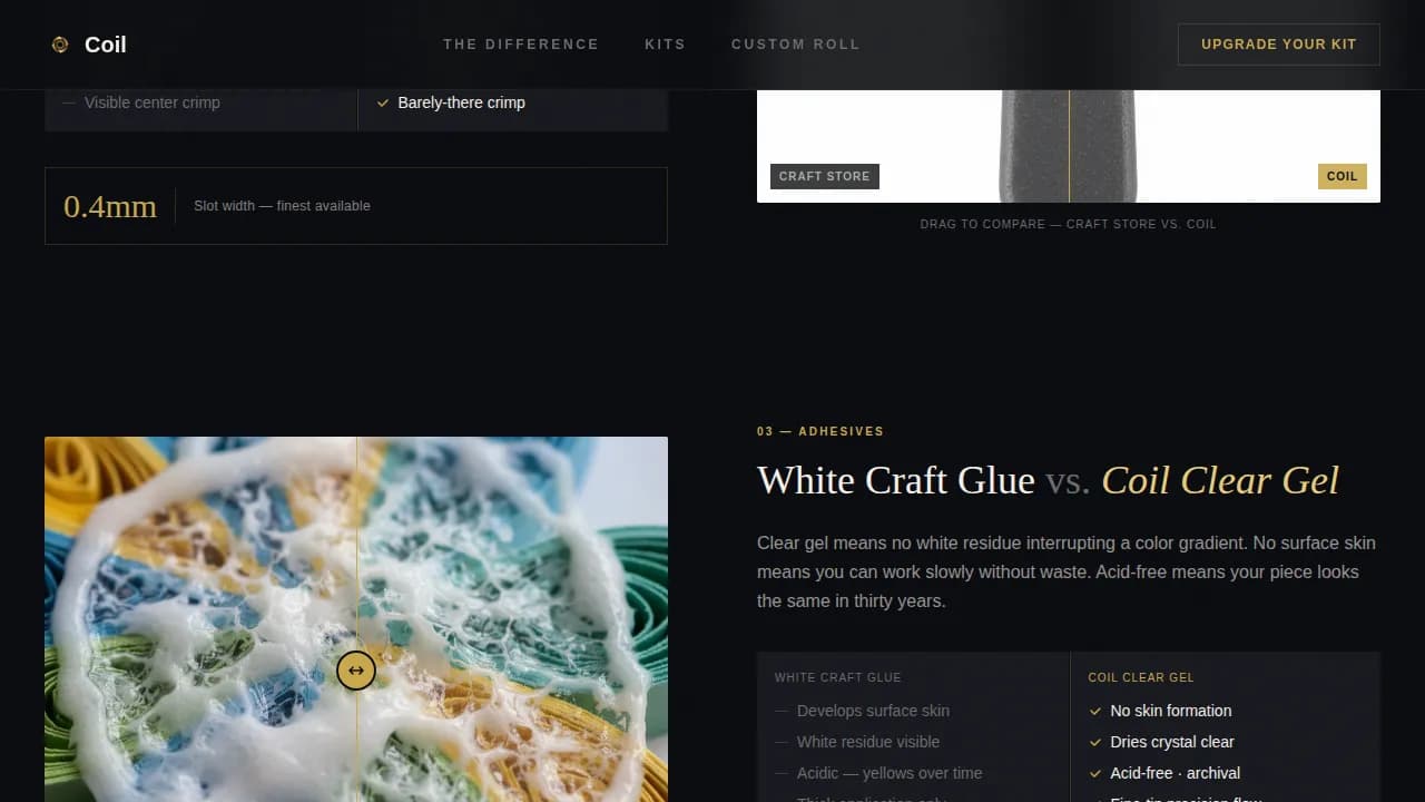 Hobby & Passion Supplies Professional Website Template