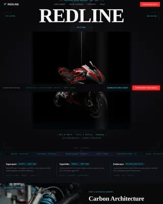 Throttle — Elite Motorsport Academy Landing Page Template