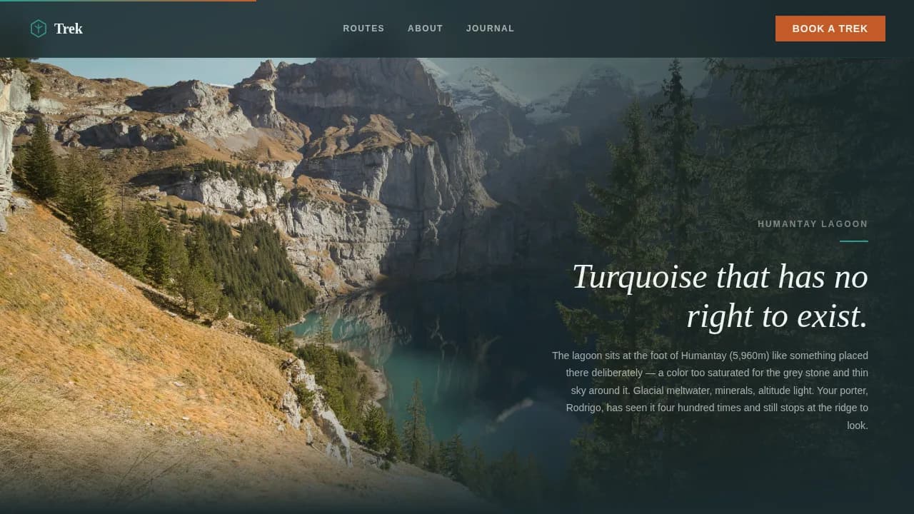 Wanderlust — Iconic Empire Tours Landing Page Template