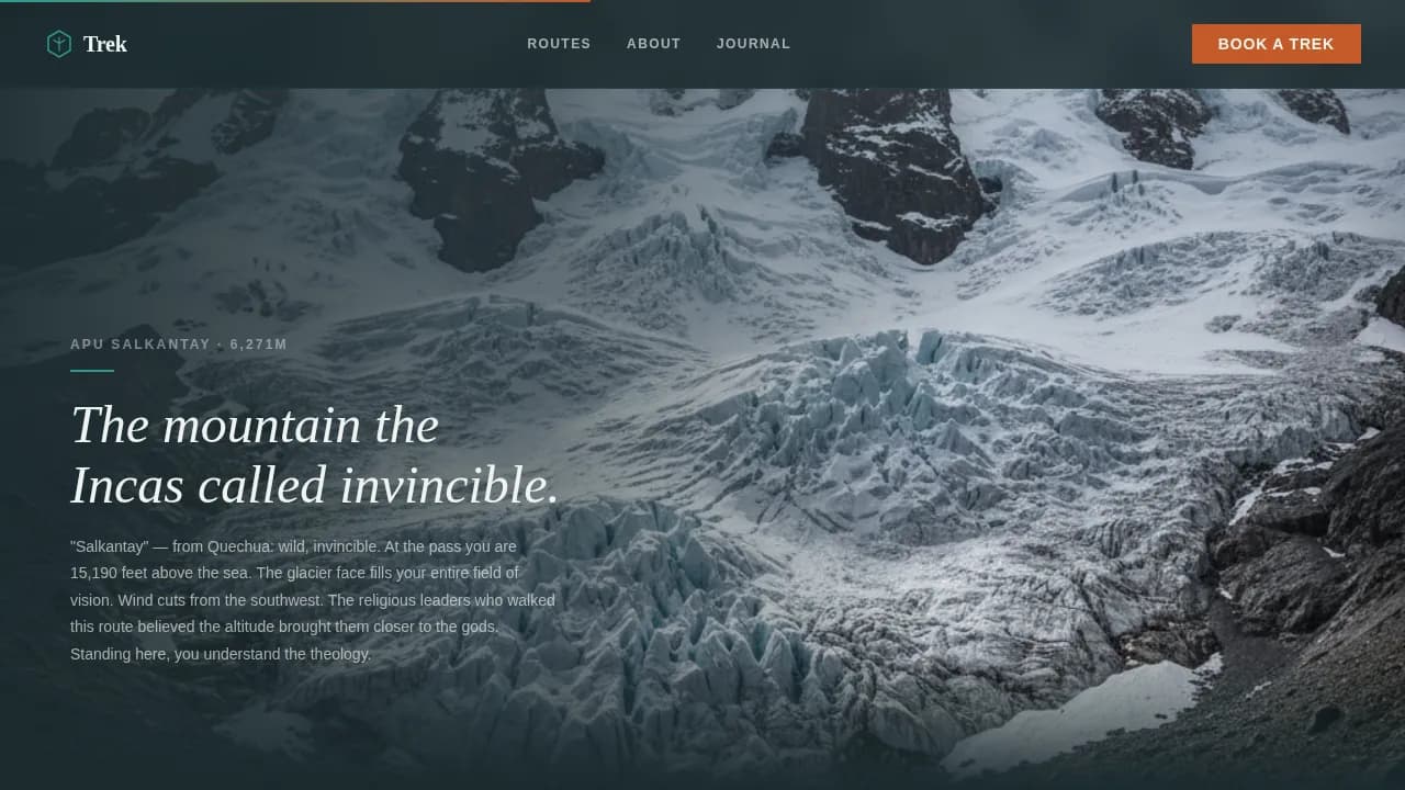 Wanderlust — Iconic Empire Tours Landing Page Template