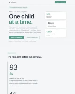 Pediatric & Child Health Professional Website Template