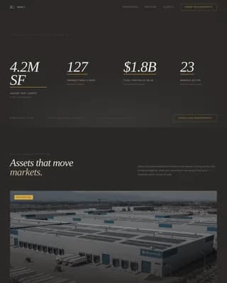 Strongbox — Premier Warehouse Landing Page Template