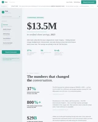 Watt — Smart Renewable Energy Landing Page Template