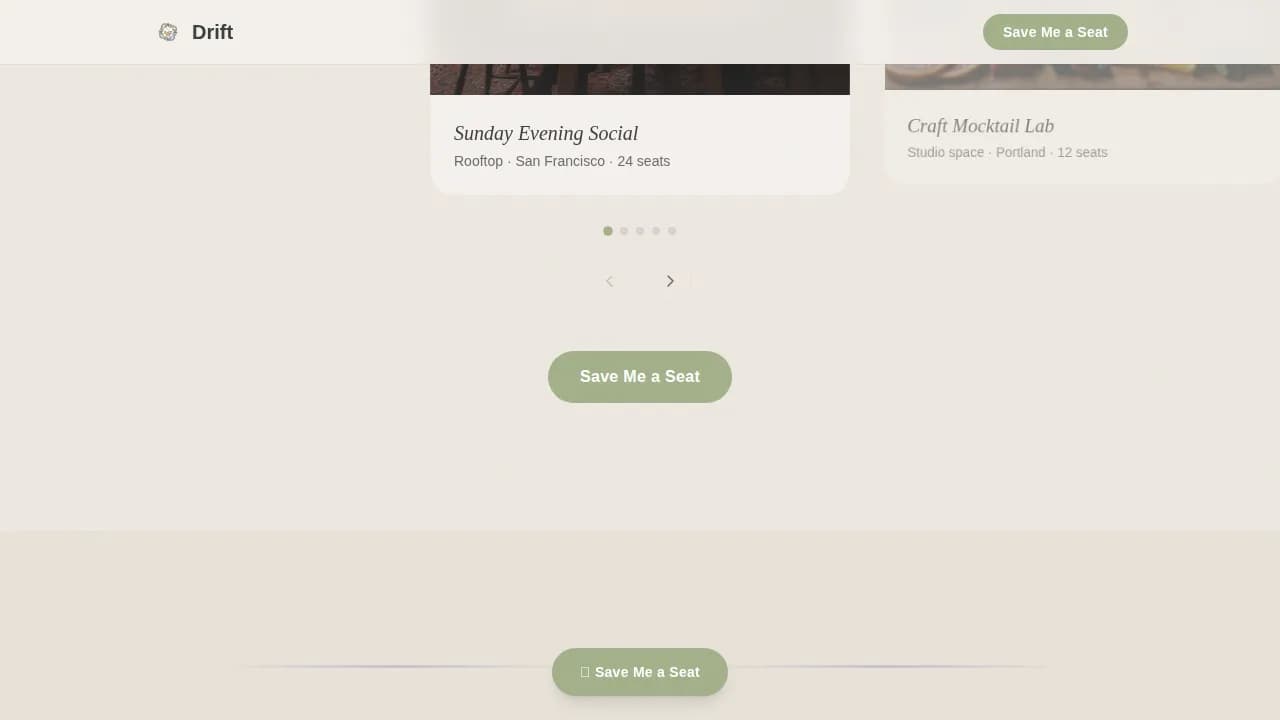 Thrive — Inclusive Alcohol-Free Community Landing Page Template