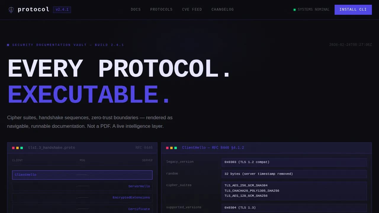 Internal Knowledge Base Professional Website Template