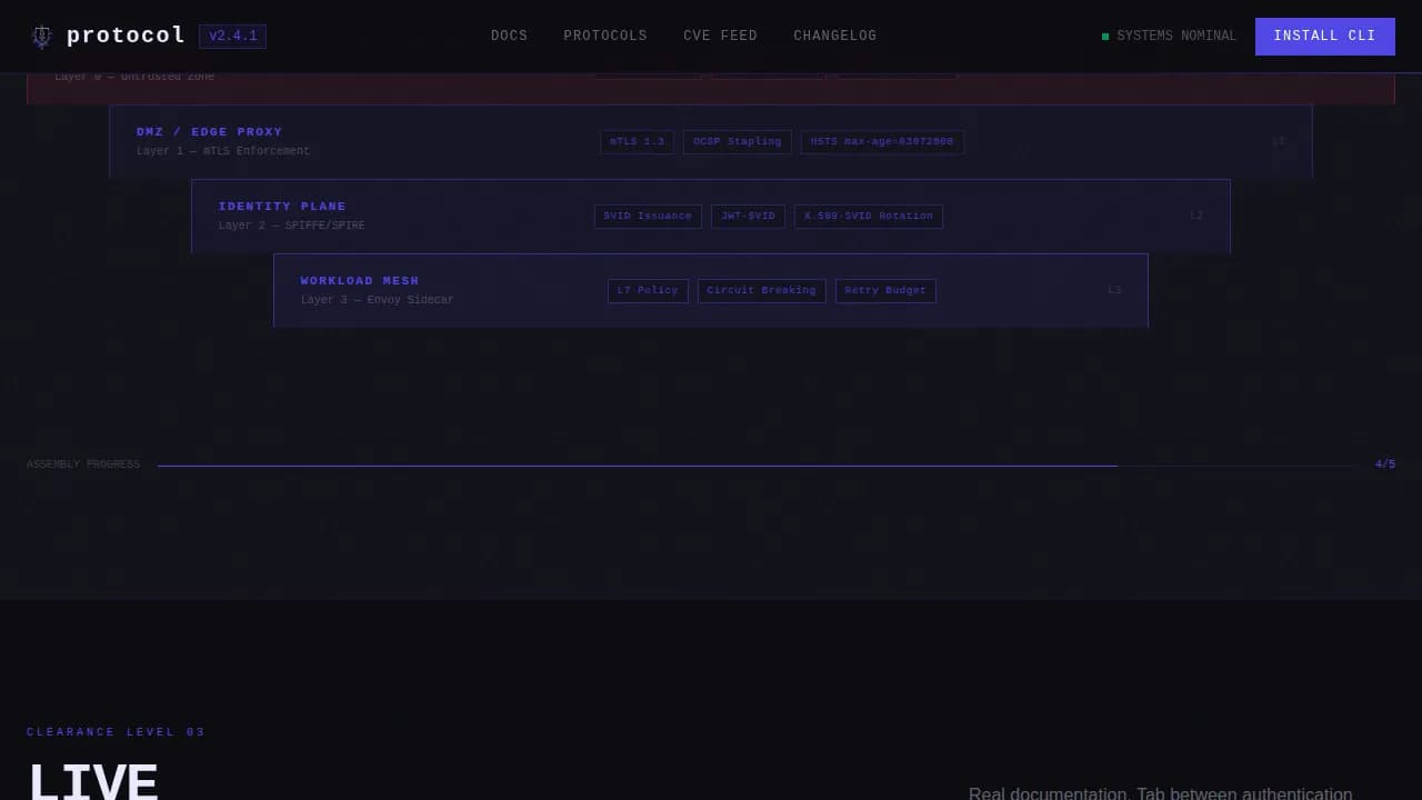 Internal Knowledge Base Professional Website Template