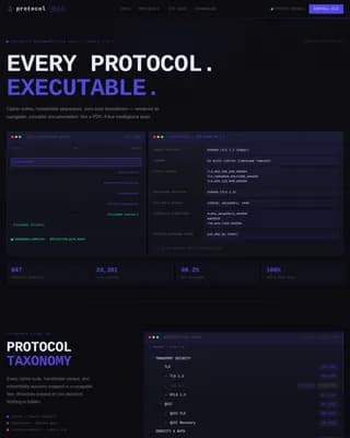 Internal Knowledge Base Professional Website Template