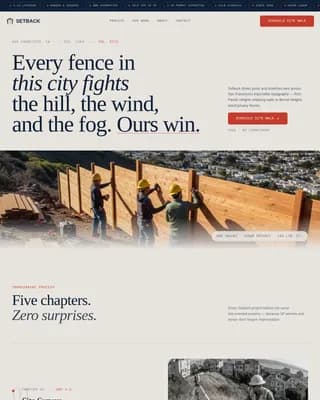 Perimeter — Trusted Fence Installation Landing Page Template