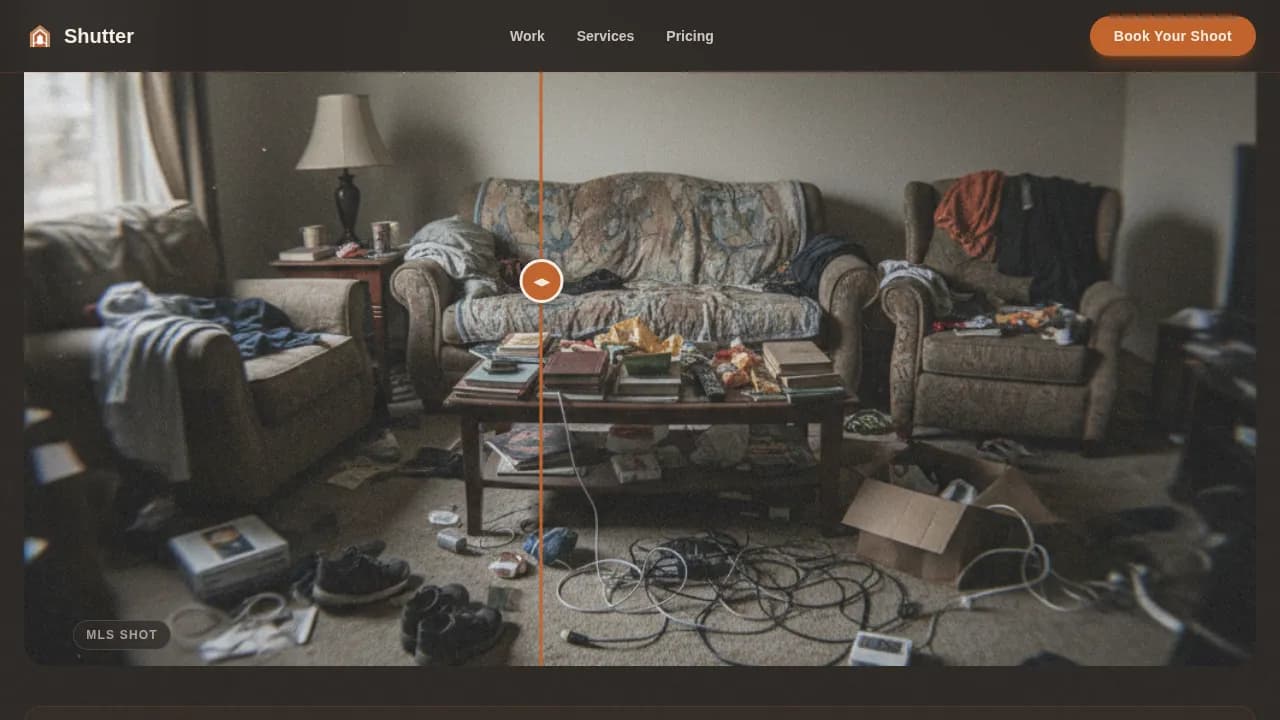Capture — Professional Property Photography Landing Page Template