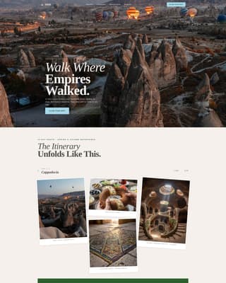 Trek - Breathtaking Adventure Landing Page Template