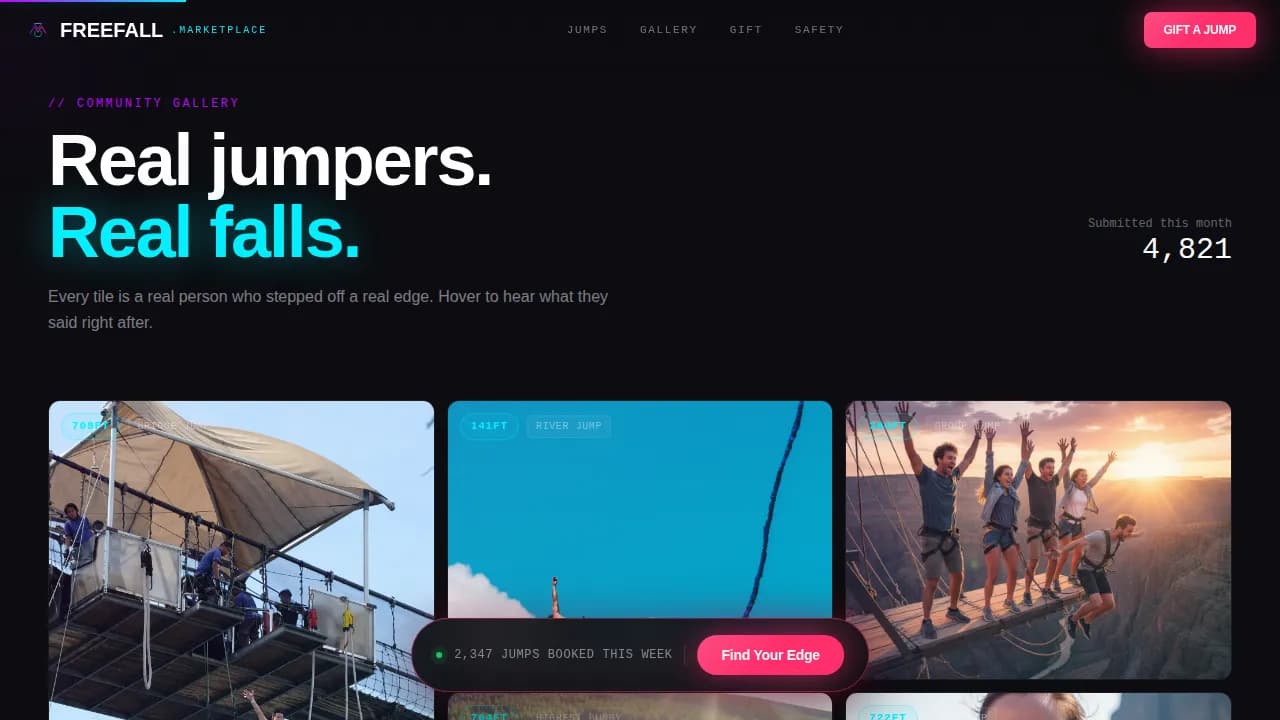 Apex — Thrilling Adventure Sports Marketplace Landing Page Template