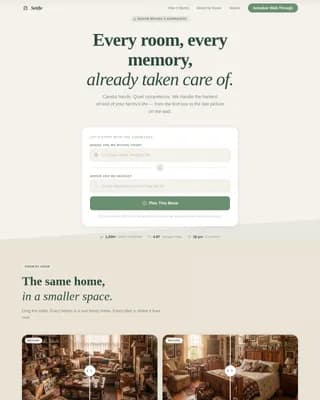 Moving & Relocation Booking Website Template
