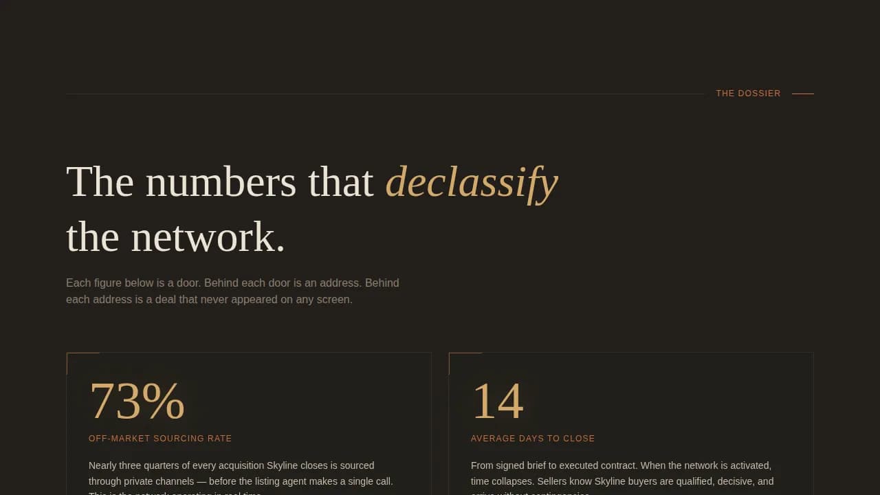 Pinnacle — Luxury Real Estate Agent Landing Page Template