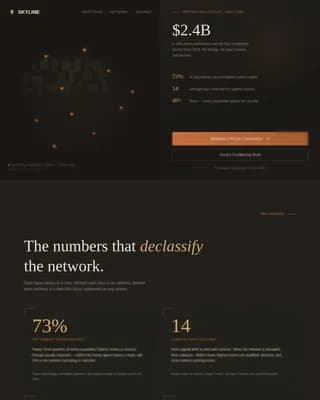 Pinnacle — Luxury Real Estate Agent Landing Page Template