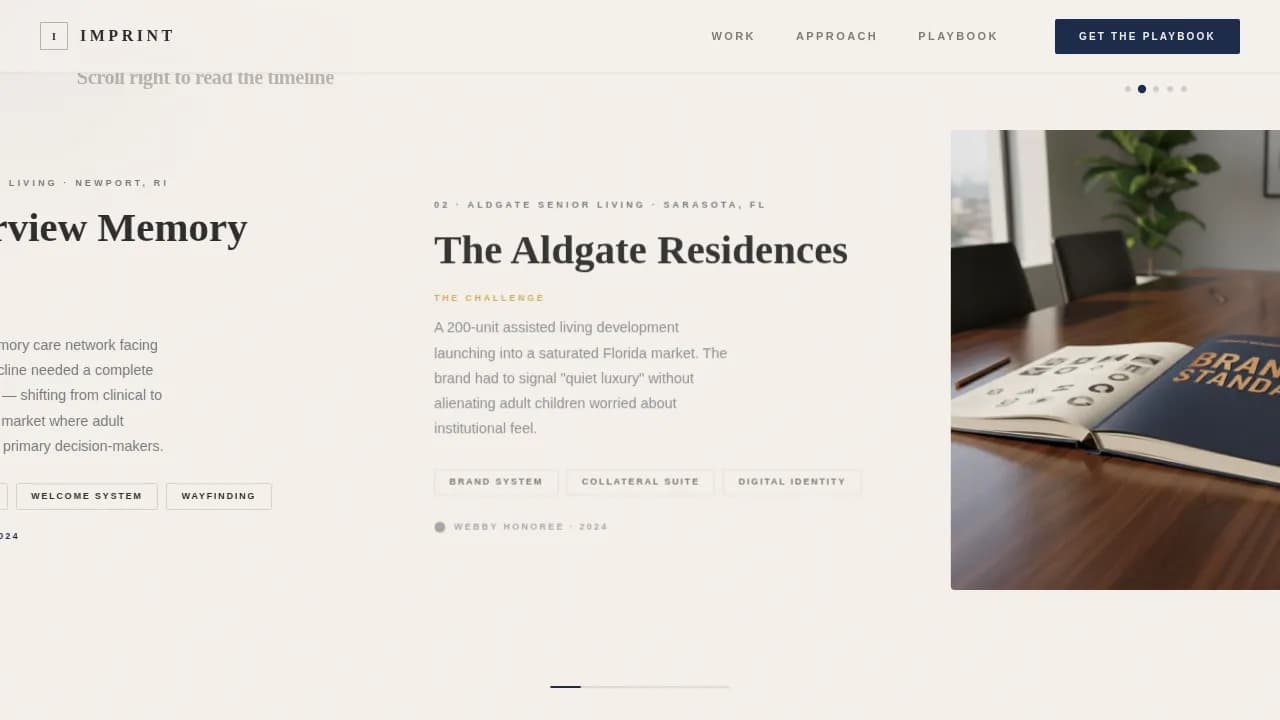 Legacy — Compassionate Senior Care Branding Landing Page Template