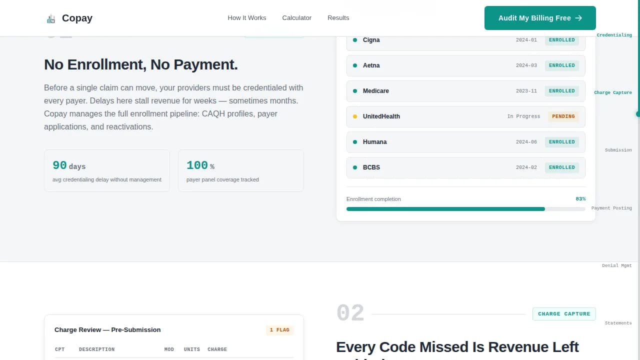 General Practitioner Cost Calculator Website Template