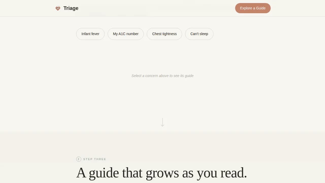 Diagnose — Accessible Primary Care Landing Page Template