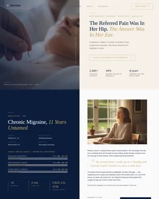 Acupoint — Proven Acupuncture Clinic Landing Page Template