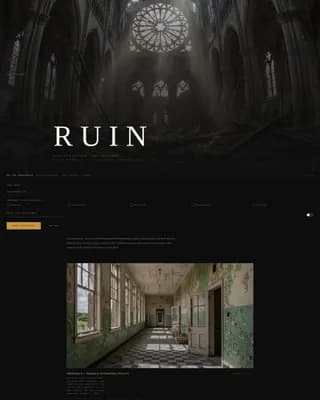 Photography Blog Expert Professional Website Template
