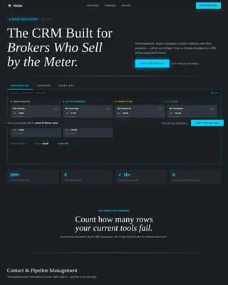 Marine Vertical SaaS Comparison Website Template