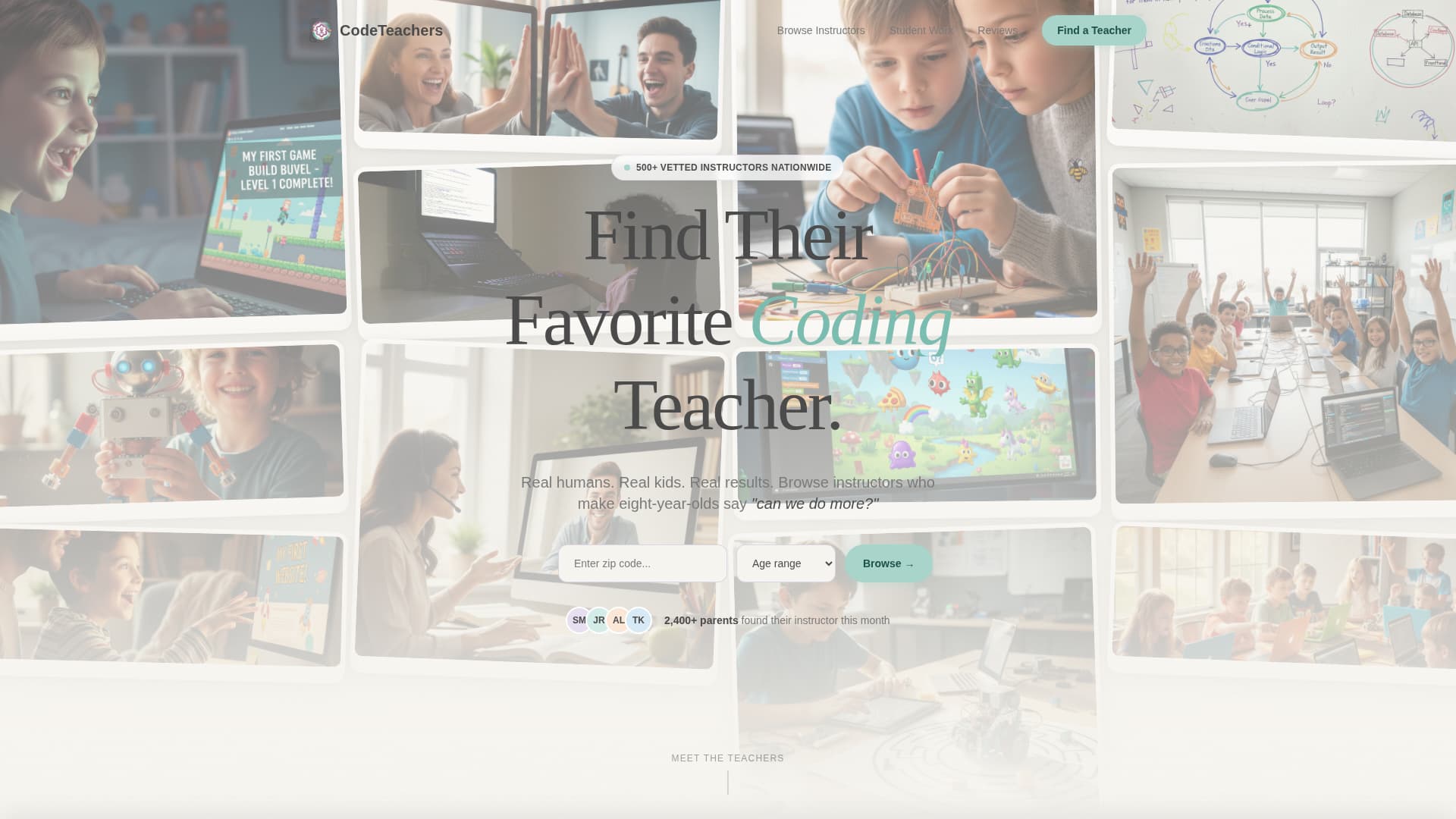 Kids - Highconverting Coding Landing Page Template