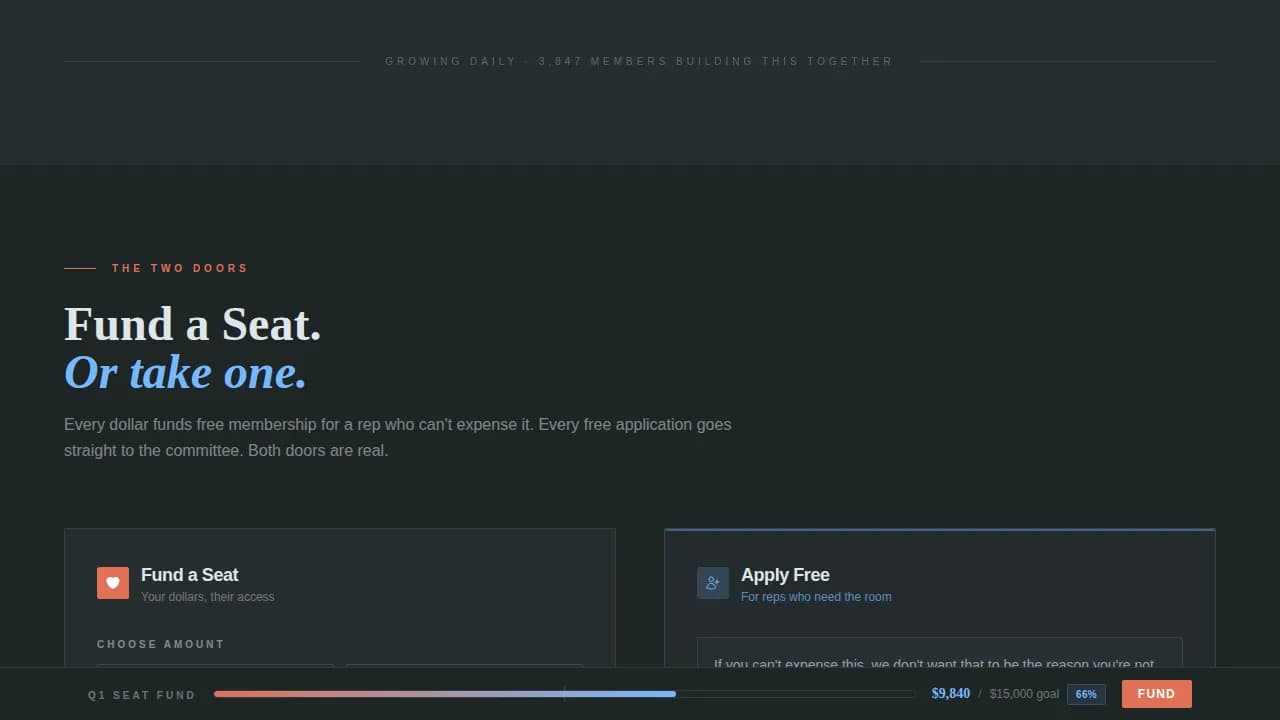 Syndicate — Elite Sales Network Landing Page Template