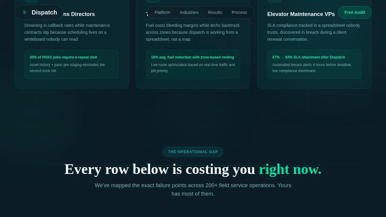 Insight — Strategic Logistics Advisory Landing Page Template