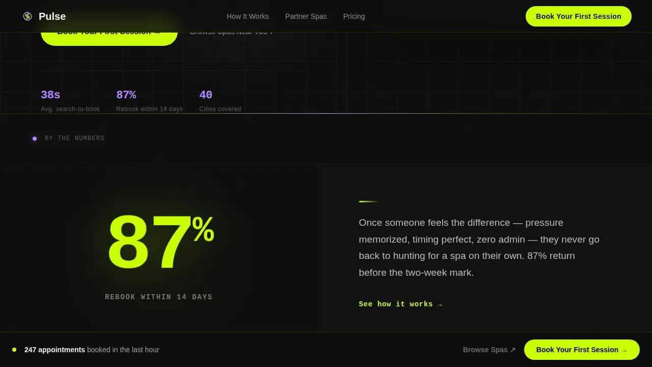 Serene — Dynamic Spa Wellness Landing Page Template