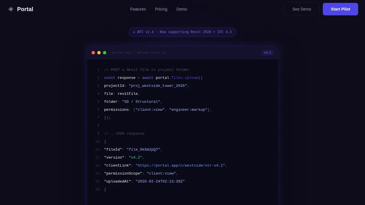 Architecture Digital Presence Professional Website Template