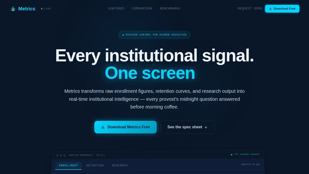 University Vertical SaaS Directory Website Template