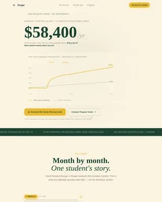 Vocational & Trade School Careers Website Template