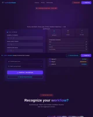 EdTech Startup Reviews Website Template