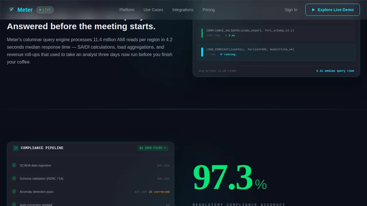 Utility Company Vertical SaaS Professional Website Template