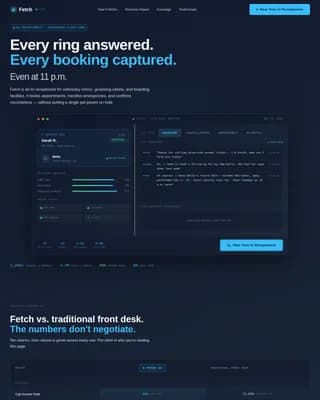 AI for Pet Care Booking Website Template